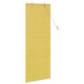 vidaXL Roleta Žltá 60 x 160 cm Bambus