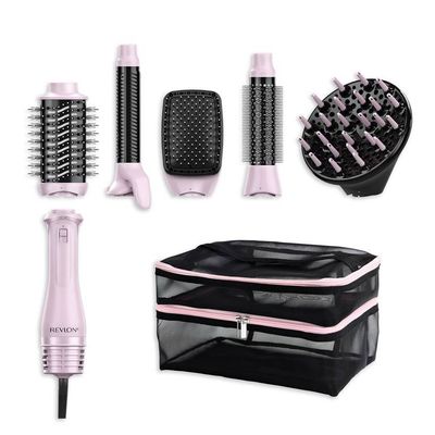 Revlon One-Step Pink Titanium Multi Air Styler 5v1 RVDR5376E