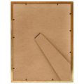 vidaXL Fotorámiky na stôl, koláž 3 ks, zlaté 28x35 cm, MDF