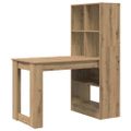 vidaXL Stôl Remeselný dub Kompozitné drevo 122 x 67 x 145 cm