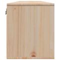 vidaXL Nástenné skrinky 2 ks 80x30x35 cm masívna borovica