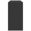 vidaXL Skrinka pod umývadlo čierna 90x29x55 cm kompozitné drevo