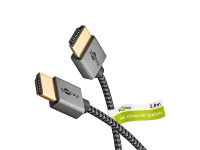 Kábel GOOBAY 75753 HDMI Slim High Speed s Ethernetom 2.0 4K 2m