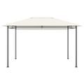 vidaXL Altánok 384x281x270 cm krémový 180 g/m²