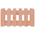 vidaXL Záhradný kvetináč s dizajnom plotu 60x30x30 cm masívny douglas