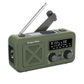 Rádio KRUGER & MATZ KM0835 SOS FM/ AM, Bluetooth, powerbanka 2000mAh, svietidlo, solar, dynamo