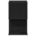 vidaXL Nočný stolík Čierny dub 50 x 30 x 51,5 cm Kompozitné drevo