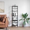 vidaXL Regál na knihy 4 úrovní 40 x 29,5 x 149 cm Kompozitné drevo