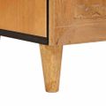 vidaXL Servírovacia skriňa 90 x 33 x 75 cm Masívne mango drevo