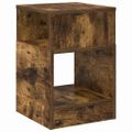 vidaXL Koncový stôl Dymová dub 30,5 x 30 x 45 cm Kompozitné drevo