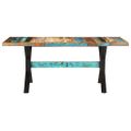 vidaXL Jedálenský stôl 180x90x76 cm, recyklovaný masív
