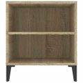vidaXL TV skrinka dub sonoma 102x44,5x50 cm spracované drevo