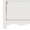 vidaXL TV skrinka Drammen Biela 99 x 43 x 55 cm Borovicový masív
