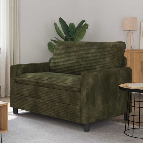 vidaXL Pohovka Zelená 126 x 81 x 87,5 cm Polyester