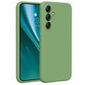 Puzdro Etteri Silicone pre Samsung Galaxy A55 5G svetlozelené