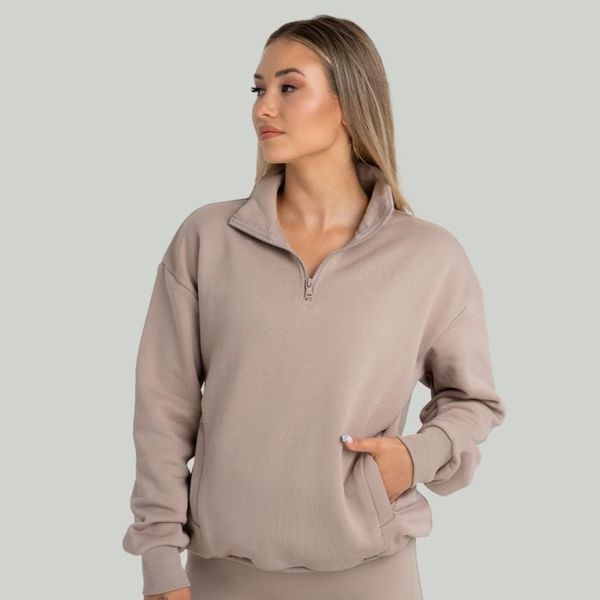 Dámska mikina Taupe - STRIX, veľkosť XS, veľkosť oblečenia XS