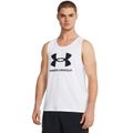 Tielko SPORTSTYLE LOGO TANK White - Under Armour, veľkosť XXL