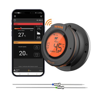 TESLA Cook BBQ150 Smart teplotná sonda - rozbalená
