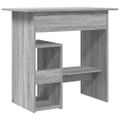 vidaXL Stôl sivý dub sonoma 80x45x74 cm spracované drevo