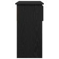 vidaXL Konzolový stolík so zásuvkami čierny 85,5x38,5x74,5 cm