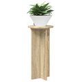 vidaXL Stojan na rastliny 2 ks Dub sonoma 29,5 x 29,5 x 60 cm