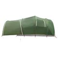 vidaXL Tunelový stan 370 x 275 x 210 cm Zelená Polyester a oceľ