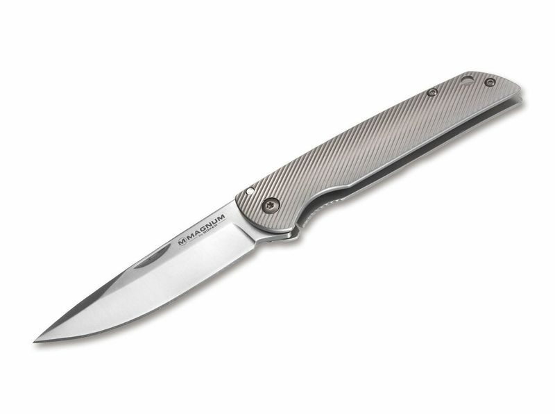 Magnum 01RY321 Eternal Classic vreckový nôž 9,5 cm, Satin, nerezová oceľ