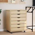 vidaXL Mobilný úložný kabinet s priehradkami MOSS 53 x 39 x 65,5 cm