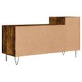 vidaXL TV skrinka dymový dub 100x35x55 cm spracované drevo