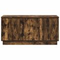 vidaXL TV skrinka 100 x 38 x 49 cm Dymová dub Kompozitné drevo