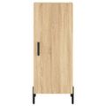 vidaXL Komoda dub sonoma 34,5x34x90 cm spracované drevo