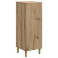 vidaXL Servírovacia skriňa Dub artisan 33 x 34,5 x 90 cm