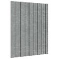 vidaXL Strešný panel 36 ks Strieborná 60 x 45 cm Pozinkovaná oceľ