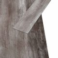 vidaXL Nesamolepiace podlahové dosky PVC 5,26m² 2mm, matné hnedé drevo
