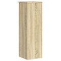 vidaXL Stojany na rastliny 2 ks dub sonoma 25x25x80cm kompozitné drevo