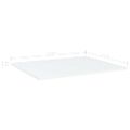 vidaXL Prídavné police 4 ks, biele 60x50x1,5 cm, kompozitné drevo