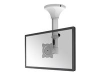 Držiak - pre LCD displej - strieborná - veľkosť obrazovky: 10"-30" - stropná montáž