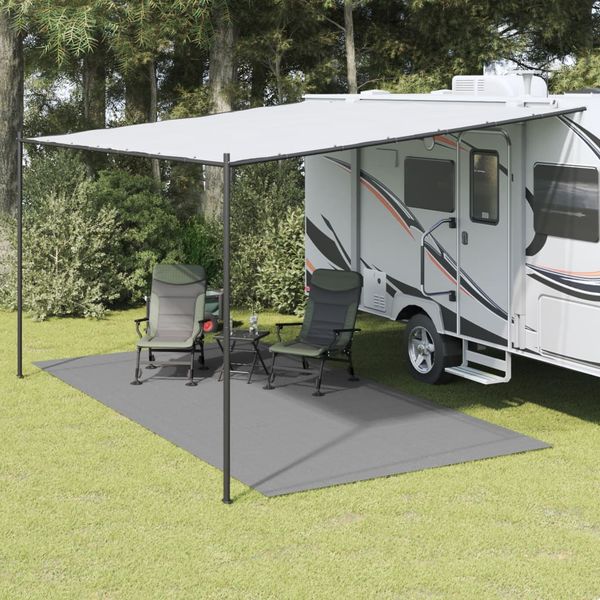 vidaXL Koberec do stanu antracit 5x2,5 m