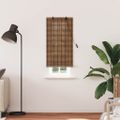 vidaXL Roleta Hnedá 60 x 220 cm Bambus