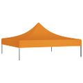 vidaXL Strecha na párty stan 2x2 m, oranžová 270 g/m²