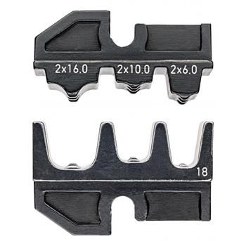 Knipex, Výsuvný lisovací nástavec pre dutinku Twin