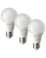 LED žiarovky 9W/806lm/A60/E27 teplá biela 3 PACK Qtec