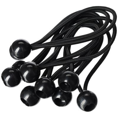Sada upínacích gum s kuličkou CARGO CORD SET 3, 15cm, 10ks SIXTOL