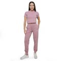 Dámske tričko Cropped Agile Woodrose - GymBeam, veľkosť L, veľkosť oblečenia L