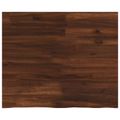 vidaXL Obdĺžnikový stôl 90 x 50 x 3,5 cm Obdĺžnikový Tmavohnedá
