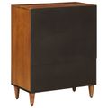 vidaXL Servírovacia skriňa 60 x 33 x 75 cm Masívne mango drevo Orech