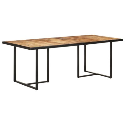 vidaXL Jedálenský stôl 200 cm surové mangovníkové drevo