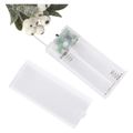 LED dekorácia - vetvička jmelí, 2x AA, teplá bílá, časovač