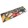 vidaXL Kuchynský koberec umývateľný Wine & Dinner 60x180 cm zamat