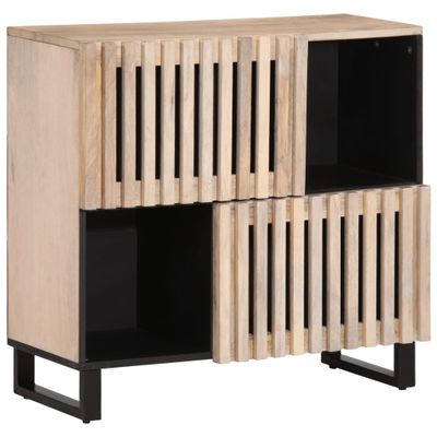 vidaXL Komoda 80x34x75 cm mangovníkový masív